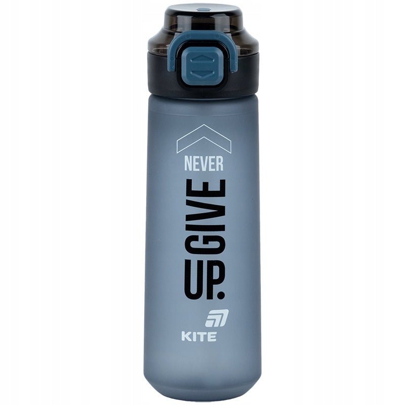 Butelka szkolna Kite 760 ml z napisem – widok z przodu