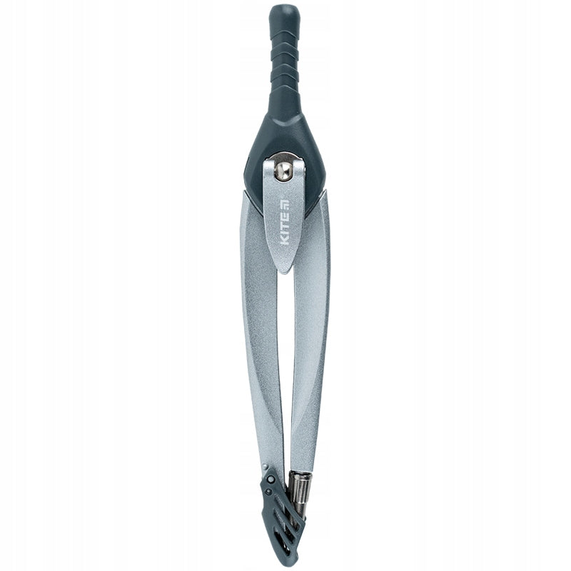 Precyzyjny cyrkiel 130 mm do zadań kreślarskich, zamknięty w przezroczystym etui