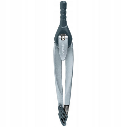 Precyzyjny cyrkiel 130 mm do zadań kreślarskich, zamknięty w przezroczystym etui