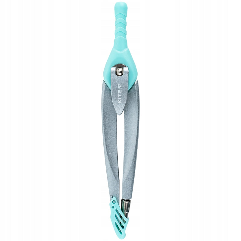 Zestaw kreślarski Kite z metalowym cyrklem, nasadką ochronną i dodatkowymi akcesoriami