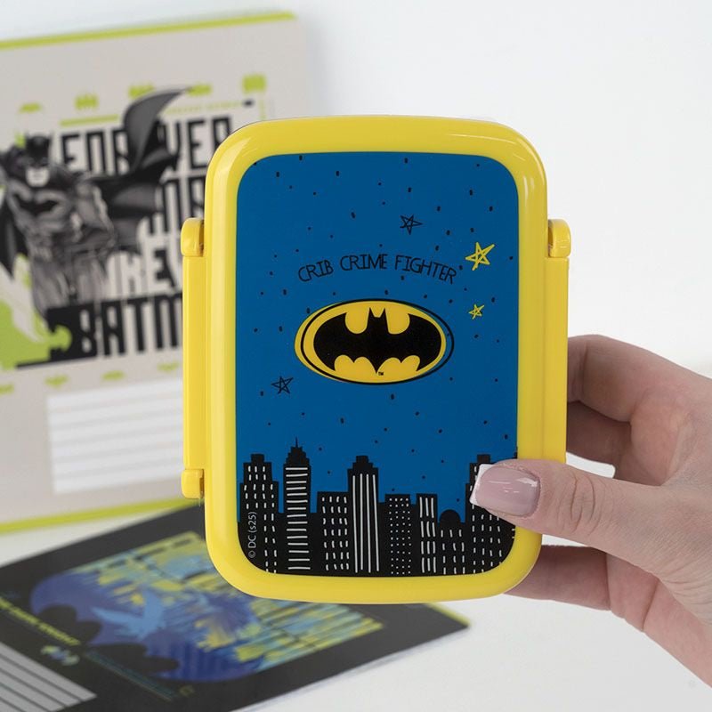 Śniadaniówka  z przegródkami do szkoły 420ml DC Batman Kite
