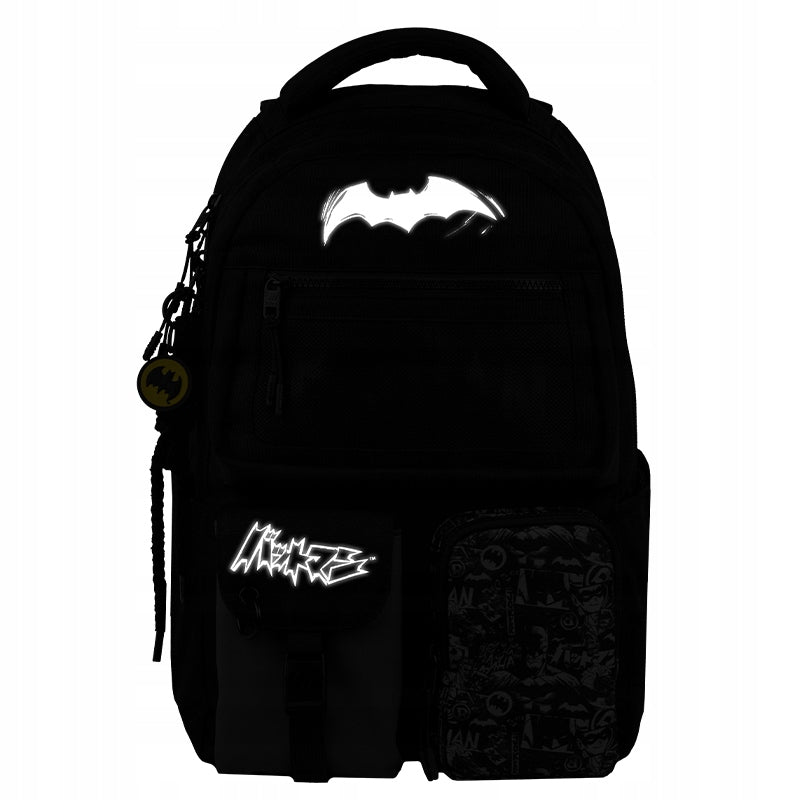 plecak Kite Batman z elementami odblaskowymi