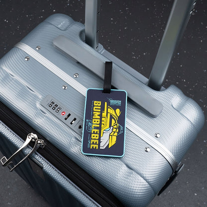 Identyfikator na plecak szkolny i bagaż podróżny