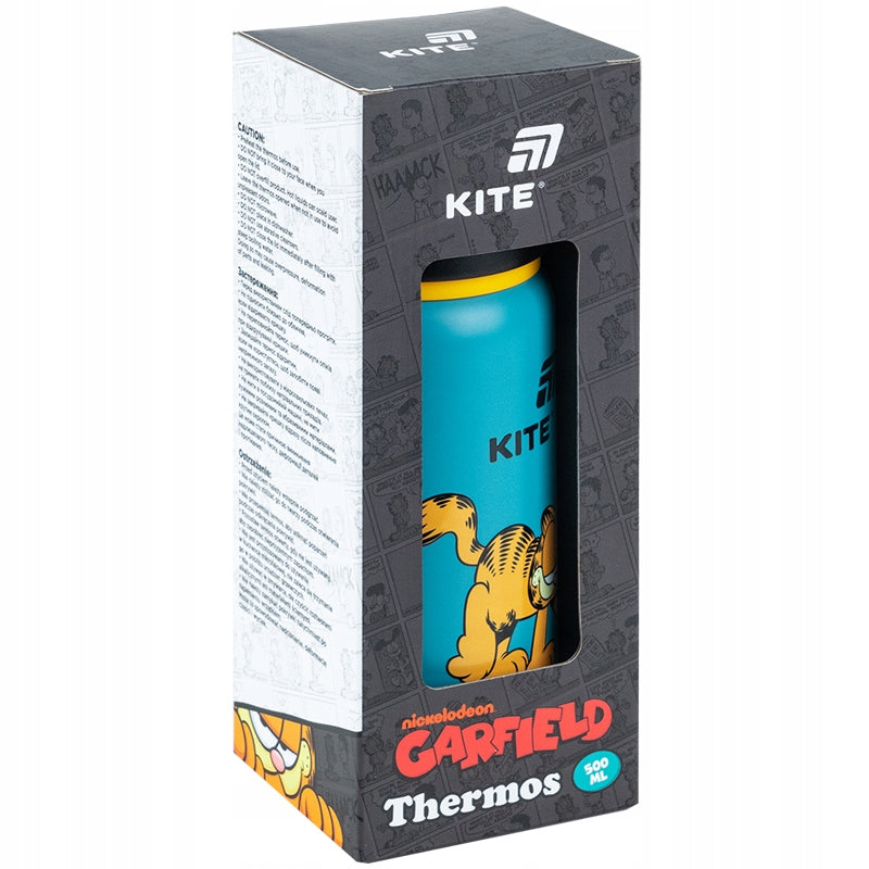 Termos Garfield 500 ml idealny na gorące i zimne napoje