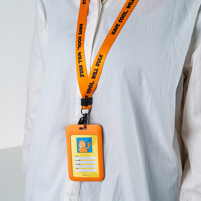 Identyfikator szkolny Garfield Kite z karabińczykiem