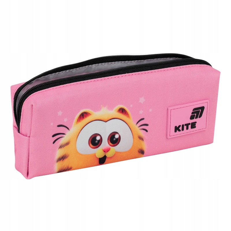 Wnętrze organizera Garfield — pojemne i praktyczne piórniki dla dzieci.