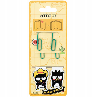 Figurkowe spinacze i zakladki Bad Badtz Maru dla dzieci