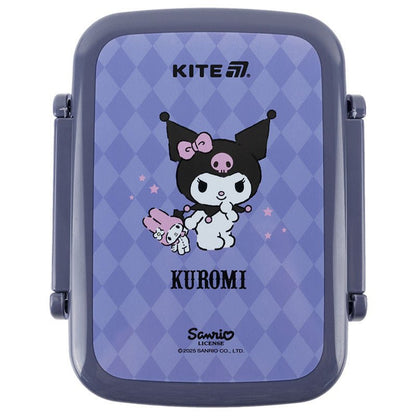 Śniadaniówka z przegródkami do szkoły 420ml Kuromi Kite