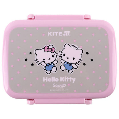 Śniadaniówka z przegródkami do szkoły dla dziewczyn 420ml Hello Kitty Kite