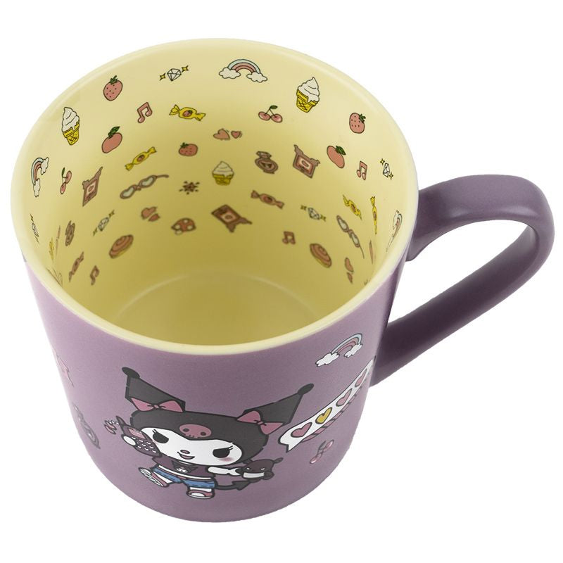 Kubek ceramiczny Kuromi 400 ml liliowy Kite