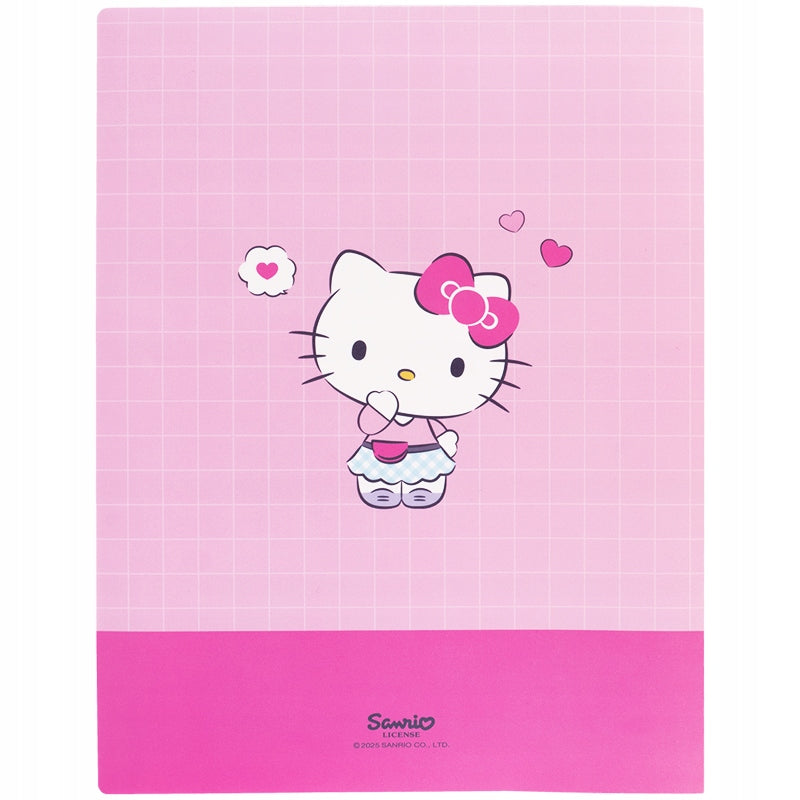 Teczka szkolna Hello Kitty z przezroczystymi koszulkami