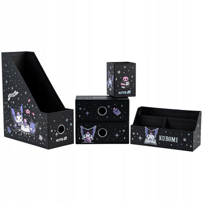 Organizer na artykuly pismiennicze Kuromi Kite 4 elementy