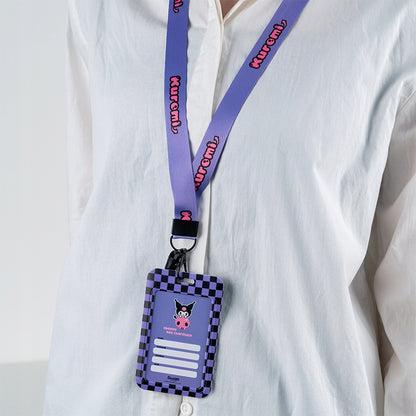 Praktyczne etui na legitymację i karty dla dziewczynek Kuromi Kite