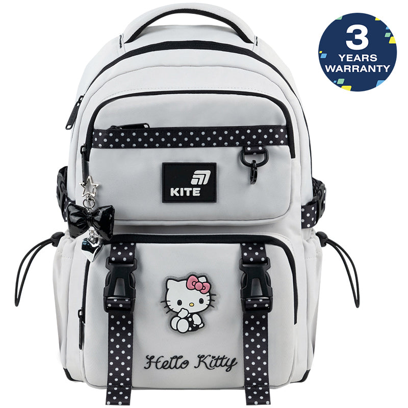 Batoh školní Kite Hello Kitty ortopedický pro dívky do školy s přívěskem 