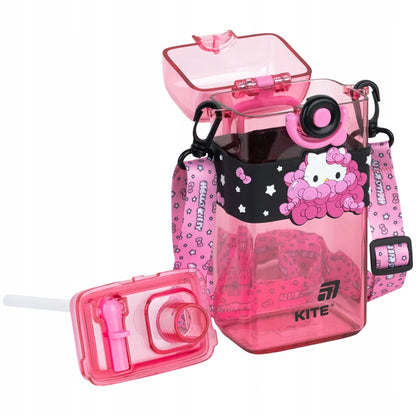 Butelka tritanowa BPA Free Kite Hello Kitty – lekki i bezpieczny materiał odporny na upadki.