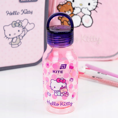 Nadruk z postacią Hello Kitty na różowym bidonie tritanowym Kite