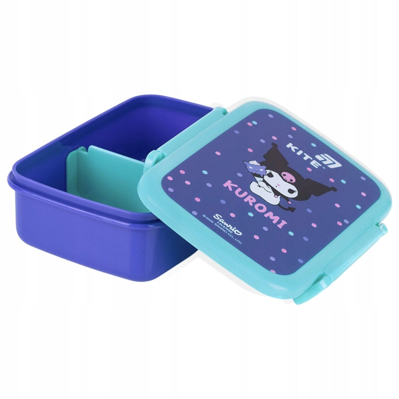 Otwarty snackbox Kite z wyjmowanym separatorem do dzielenia porcji.