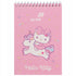 Notatnik spiralny Kite Hello Kitty – widok na różową, twardą okładkę.