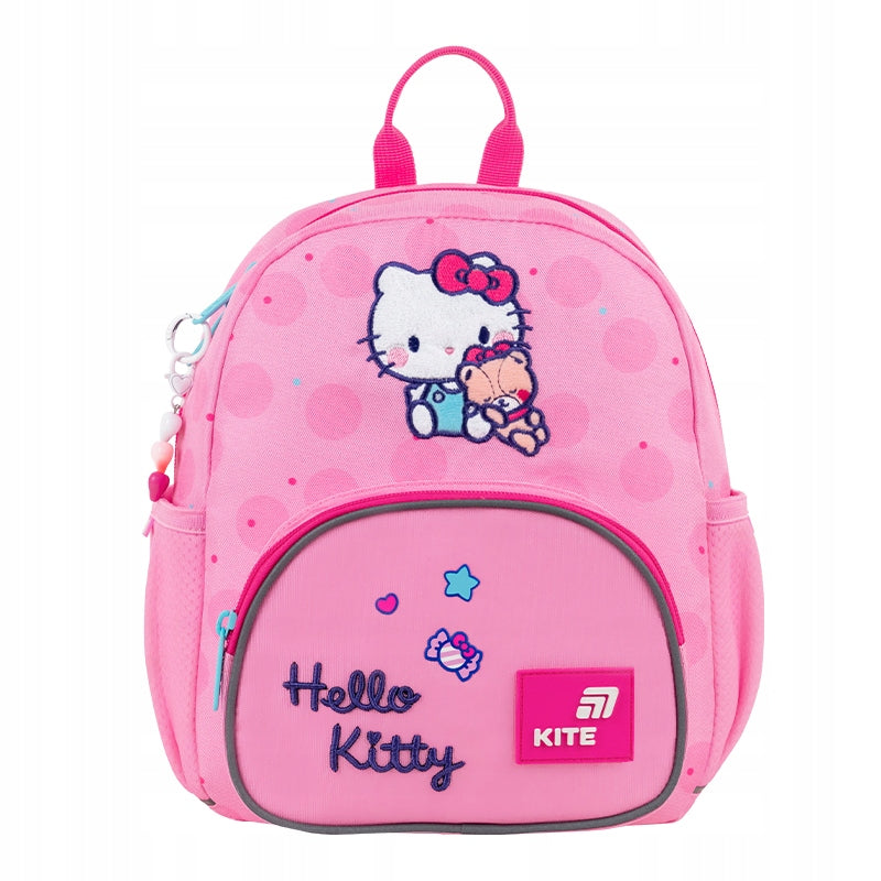 Mały plecak Kite Kids na licencji Hello Kitty na białym tle.