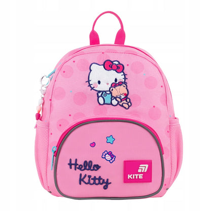 Mały plecak Kite Kids na licencji Hello Kitty na białym tle.