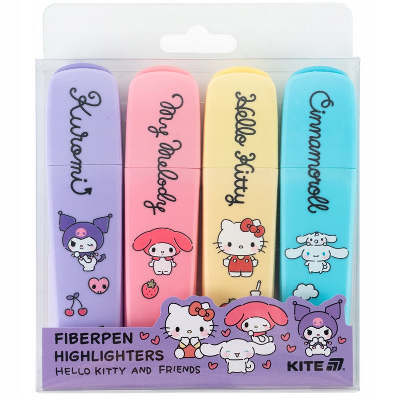 Zestaw zakreślaczy Hello Kitty w etui