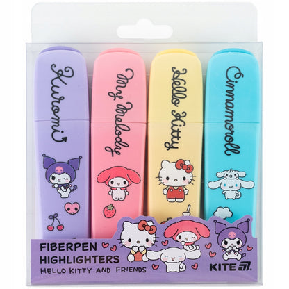 Zestaw zakreślaczy Hello Kitty w etui