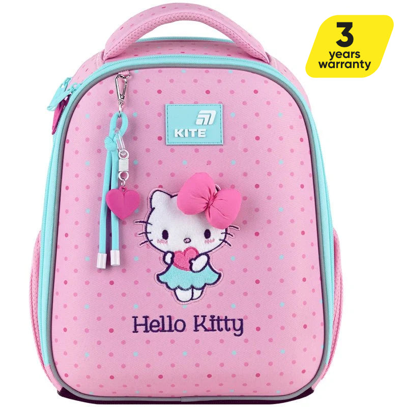 Tornister szkolny ortopedyczny dla dziewczynki do 1 klasy Hello Kitty Kite
