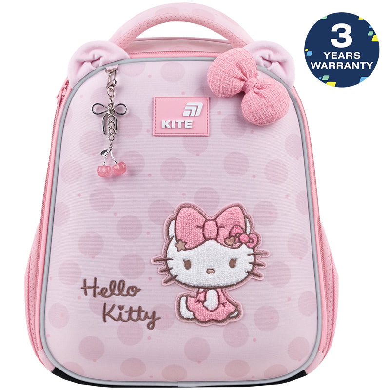 Tornister szkolny dla dziewczynek ortopedyczny Kite Hello Kitty