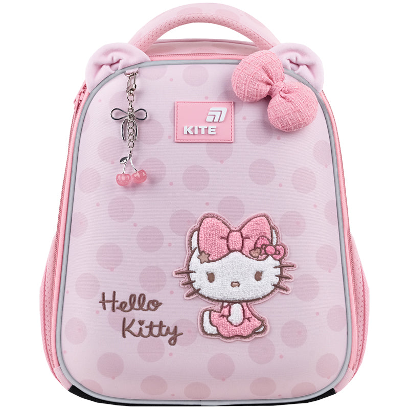 Tornister szkolny ortopedyczny Hello Kitty Kite – widok z przodu