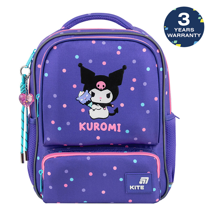 Batoh předškolní lehký a prostorný Kuromi pro děti 4–7 let