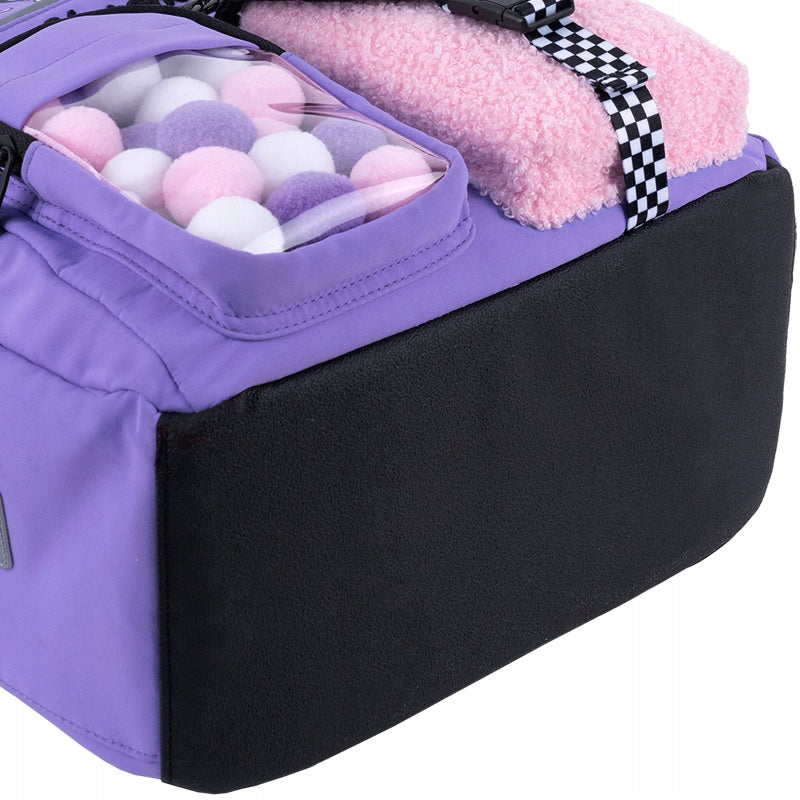 Plecak Kuromi z usztywnionym dnem