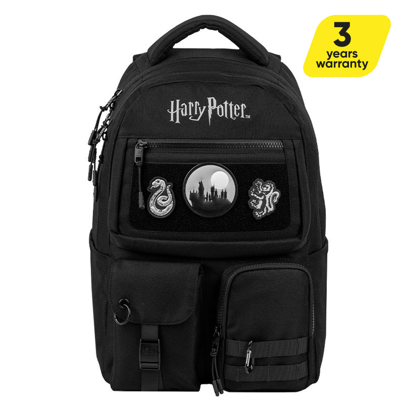 Plecak szkolny młodzieżowy dla chłopców Harry Potter Kite z naszywkami