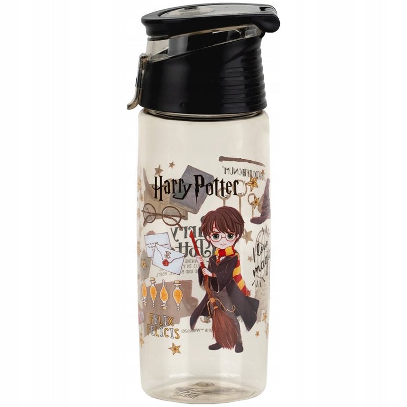 Butelka na wodę dla dzieci Kite Harry Potter – przezroczysty bidon szkolny.