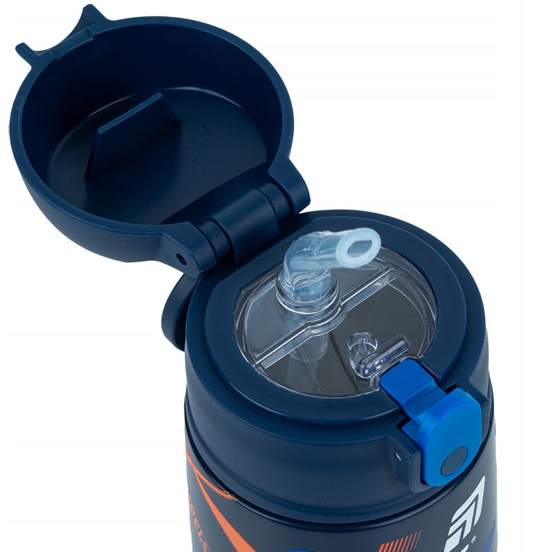 Szczelny termos dla dzieci Hot Wheels z przyciskiem otwierania