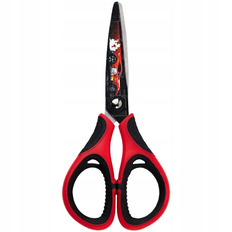 Nozyczki dla dzieci Hot Wheels z gumowymi wkladkami