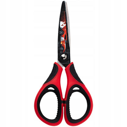 Nozyczki dla dzieci Hot Wheels z gumowymi wkladkami