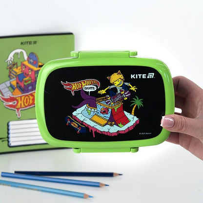 Lunchbox Śniadaniówka ze Sztućcami 750 ml Hot Wheels Kite