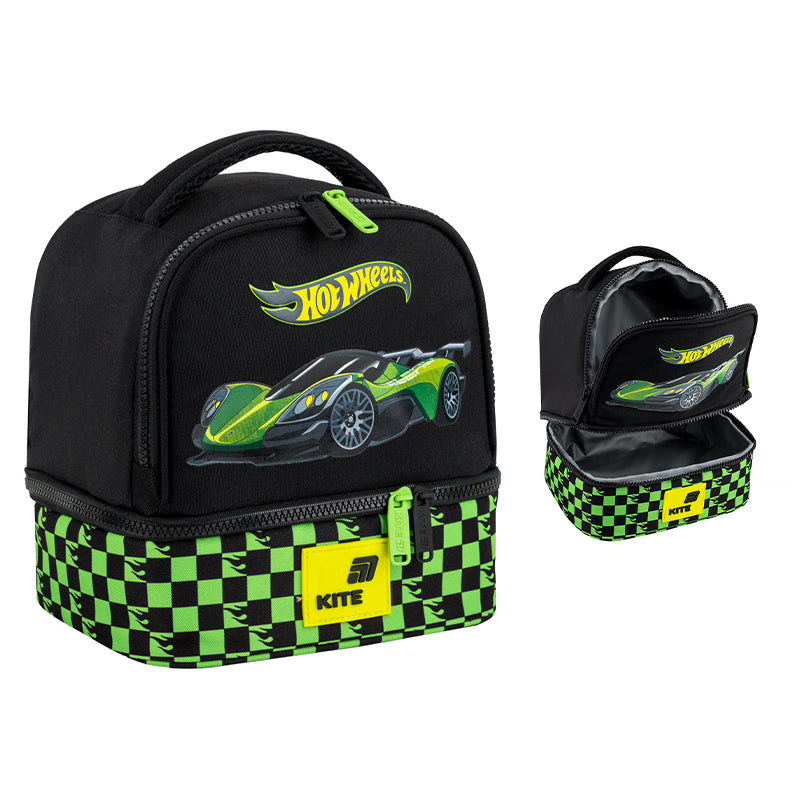 Torba termiczna Kite Hot Wheels HW26-2708 – widok z różnych stron.