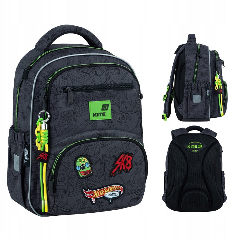 Stylowy plecak dla ucznia klas 1-4 Kite profil boczny.