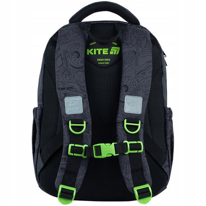 Szerokie anatomiczne szelki z elementami odblaskowymi w kształcie litery S.