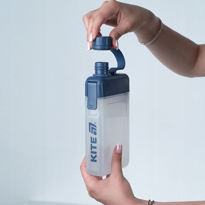 Kompaktowa butelka sportowa Kite 450 ml idealna do szkoły pracy i codziennego użycia