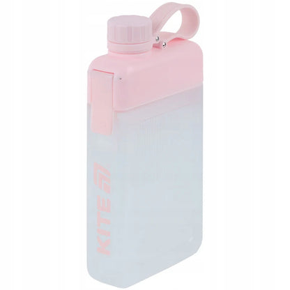 Przezroczysty bidon Kite 450 ml do napojów do 50 stopni z praktyczną zakrętką