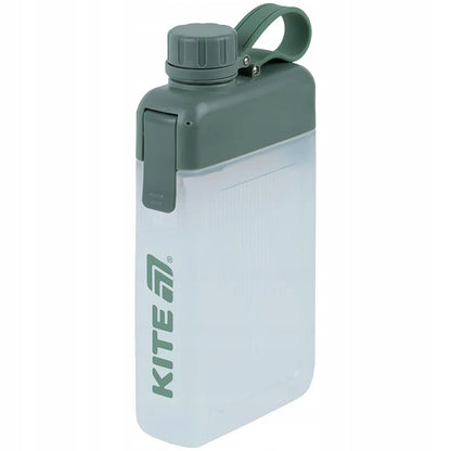 Przezroczysty bidon Kite 450 ml z ergonomicznym kształtem dla wygodnego użytkowania