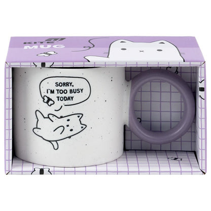 Kubek ceramiczny I Am Too Busy 370 ml Kite