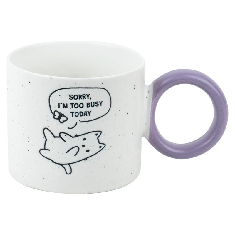 Kubek ceramiczny I Am Too Busy 370 ml Kite