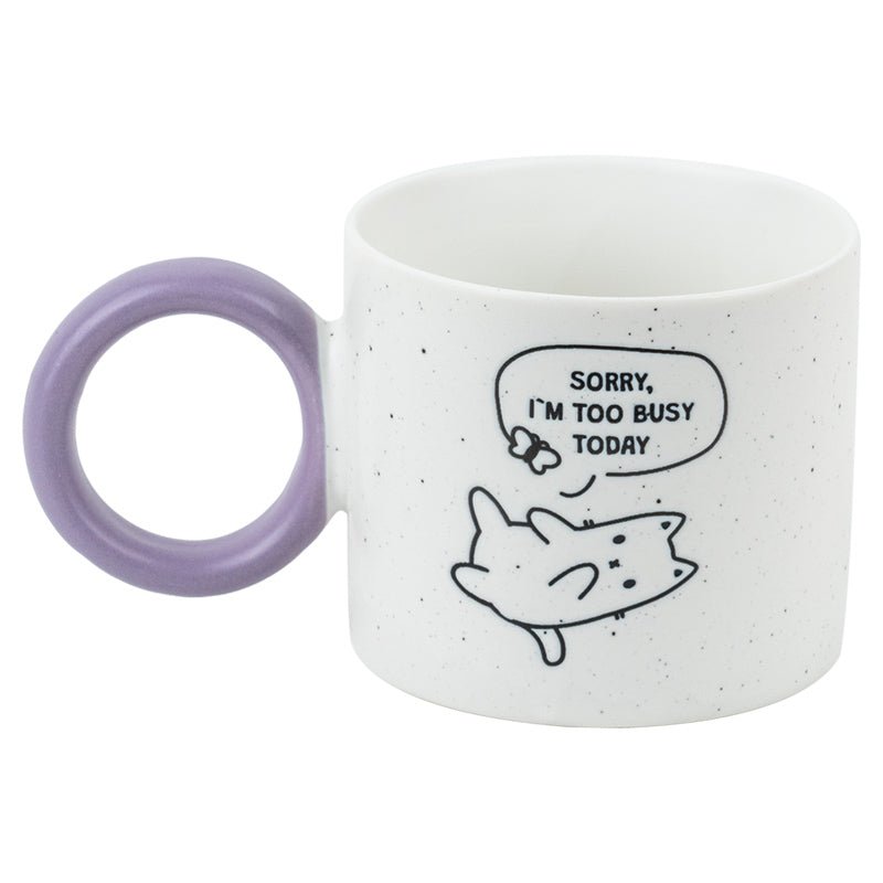 Kubek ceramiczny I Am Too Busy 370 ml Kite