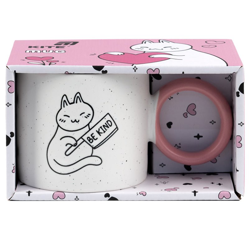 Kubek ceramiczny Be kind 370 ml Kite
