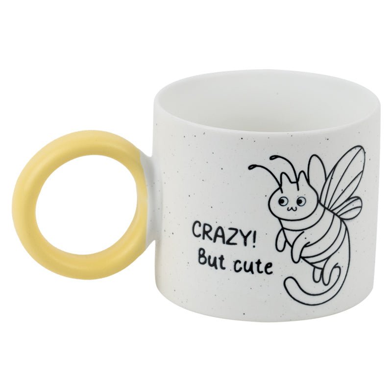 Kubek ceramiczny Crazy cat 370 ml Kite
