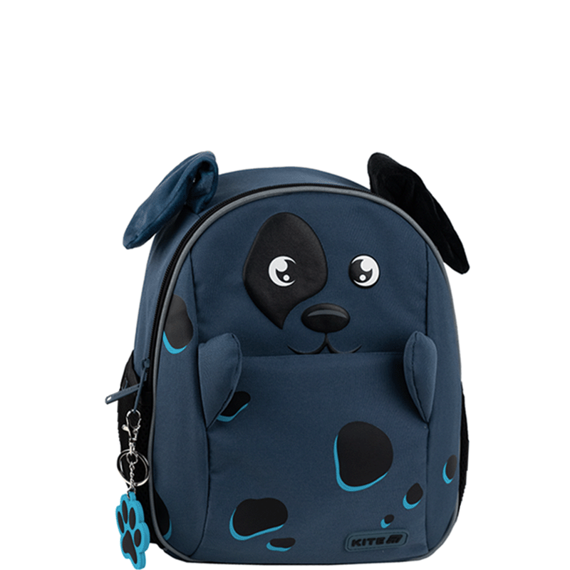 Plecak przedszkolny Kite Kids K25-2728XS-2 w kształcie zwierzątka z uniesionymi uszkami na jasnym tle