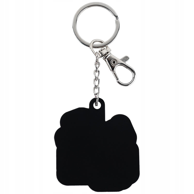 Brelok 3D widok z tyłu